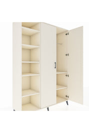 Hyperion Dolap 7 Raflı 2 Kapaklı Tek Askılı 132x44x195 Aytaşı-Aytaşı/Aytaşı