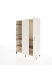 Hyperion Dolap 7 Raflı 2 Kapaklı Tek Askılı 132x44x195 Aytaşı-Aytaşı/Çam