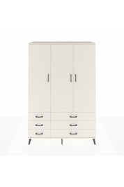 Hyperion Dolap 5 Raflı 6 Çekmeceli Tek Askılı 132x44x195 Aytaşı-Aytaşı/Aytaşı