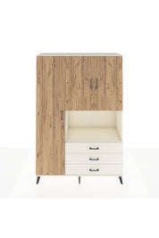 Hyperion Dolap 6 Raflı 3 Çekmeceli 3 Kapaklı 132x44x195 Aytaşı-Çam/Aytaşı