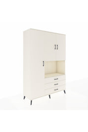 Hyperion Dolap 6 Raflı 3 Çekmeceli 3 Kapaklı 132x44x195 Aytaşı-Aytaşı/Aytaşı