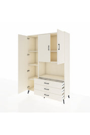 Hyperion Dolap 6 Raflı 3 Çekmeceli 3 Kapaklı 132x44x195 Aytaşı-Aytaşı/Aytaşı