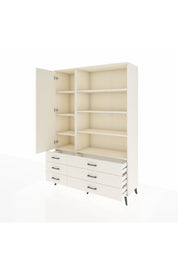 Hyperion Dolap 8 Raflı 6 Çekmeceli Tek Kapaklı  132x44x195 Aytaşı-Aytaşı/Aytaşı