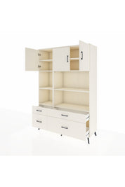 Hyperion Dolap 8 Raflı 4 Çekmeceli 3 Kapaklı 132x44x195 Aytaşı-Aytaşı/Aytaşı
