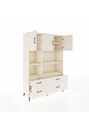Hyperion Dolap 8 Raflı 4 Çekmeceli 3 Kapaklı 132x44x195 Aytaşı-Aytaşı/Aytaşı