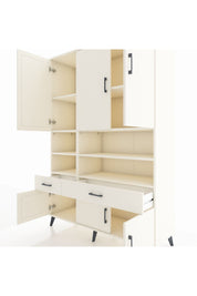 Hyperion Dolap 8 Raflı 2 Çekmeceli 6 Kapaklı 132x44x195 Aytaşı-Aytaşı/Aytaşı