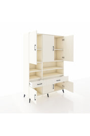 Hyperion Dolap 8 Raflı 2 Çekmeceli 6 Kapaklı 132x44x195 Aytaşı-Aytaşı/Aytaşı