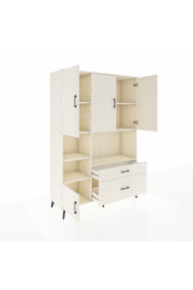 Hyperion Dolap 7 Raflı 2 Çekmeceli 5 Kapaklı 132x44x195 Aytaşı-Aytaşı/Aytaşı