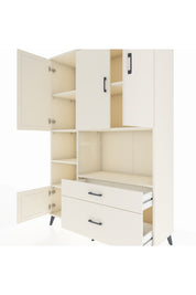 Hyperion Dolap 7 Raflı 2 Çekmeceli 5 Kapaklı 132x44x195 Aytaşı-Aytaşı/Aytaşı