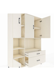 Hyperion Dolap 7 Raflı 2 Çekmeceli 5 Kapaklı 132x44x195 Aytaşı-Aytaşı/Aytaşı