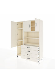 Hyperion Dolap 7 Raflı 4 Çekmeceli 3 Kapaklı 132x44x195 Aytaşı-Aytaşı/Aytaşı