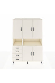 Hyperion Dolap 7 Raflı 4 Çekmeceli 5 Kapaklı 132x44x195 Aytaşı-Aytaşı/Aytaşı