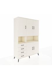 Hyperion Dolap 7 Raflı 4 Çekmeceli 5 Kapaklı 132x44x195 Aytaşı-Aytaşı/Aytaşı