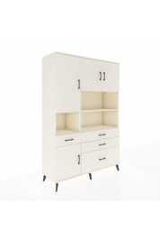 Hyperion Dolap 9 Raflı 4 Çekmeceli 4 Kapaklı 132x44x195 Aytaşı-Aytaşı/Aytaşı