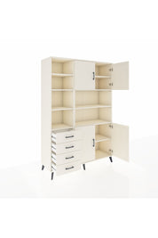 Hyperion Dolap 9 Raflı 4 Çekmeceli 4 Kapaklı 132x44x195 Aytaşı-Aytaşı/Aytaşı