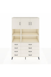 Hyperion Dolap 8 Raflı 8 Çekmeceli 3 Kapaklı 132x44x195 Aytaşı-Aytaşı/Aytaşı