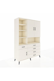 Hyperion Dolap 8 Raflı 5 Çekmeceli 3 Kapaklı 132x44x195 Aytaşı-Aytaşı/Aytaşı