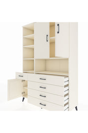 Hyperion Dolap 8 Raflı 5 Çekmeceli 3 Kapaklı 132x44x195 Aytaşı-Aytaşı/Aytaşı