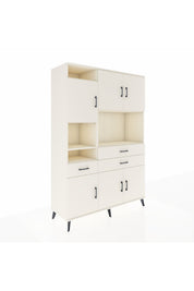 Hyperion Dolap 9 Raflı 3 Çekmeceli 6 Kapaklı 132x44x195 Aytaşı-Aytaşı/Aytaşı