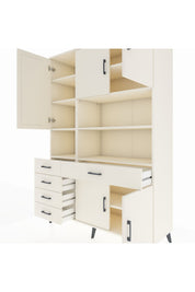 Hyperion Dolap 9 Raflı 5 Çekmeceli 5 Kapaklı 132x44x195 Aytaşı-Aytaşı/Aytaşı