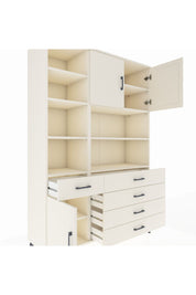 Hyperion Dolap 9 Raflı 5 Çekmeceli 3 Kapaklı 132x44x195 Aytaşı-Aytaşı/Aytaşı