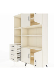 Hyperion Dolap 8 Raflı 4 Çekmeceli 4 Kapaklı 132x44x195 Aytaşı-Aytaşı/Aytaşı