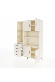Hyperion Dolap 8 Raflı 4 Çekmeceli 4 Kapaklı 132x44x195 Aytaşı-Aytaşı/Aytaşı