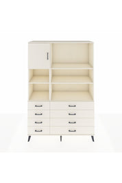 Hyperion Dolap 7 Raflı 8 Çekmeceli Tek Kapaklı  132x44x195 Aytaşı-Aytaşı/Aytaşı