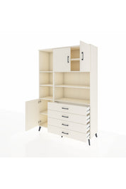 Hyperion Dolap 8 Raflı 4 Çekmeceli 3 Kapaklı 132x44x195 Aytaşı-Aytaşı/Aytaşı