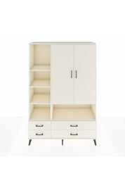 Hyperion Dolap 8 Raflı 4 Çekmeceli 2 Kapaklı 132x44x195 Aytaşı-Aytaşı/Aytaşı