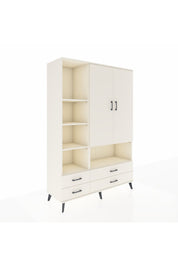 Hyperion Dolap 8 Raflı 4 Çekmeceli 2 Kapaklı 132x44x195 Aytaşı-Aytaşı/Aytaşı