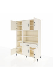 Hyperion Dolap 10 Raflı Tek Çekmeceli 6 Kapaklı 132x44x195 Aytaşı-Aytaşı/Aytaşı