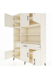 Hyperion Dolap 10 Raflı Tek Çekmeceli 6 Kapaklı 132x44x195 Aytaşı-Aytaşı/Aytaşı