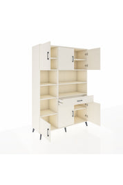 Hyperion Dolap 10 Raflı Tek Çekmeceli 6 Kapaklı 132x44x195 Aytaşı-Aytaşı/Aytaşı