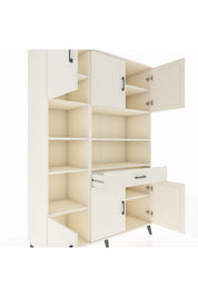 Hyperion Dolap 10 Raflı Tek Çekmeceli 6 Kapaklı 132x44x195 Aytaşı-Aytaşı/Aytaşı