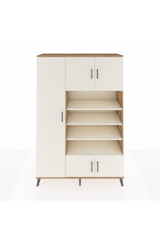 Hyperion Dolap 10 Raflı 5 Kapaklı 132x44x195 Çam-Aytaşı/Aytaşı