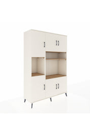 Hyperion Dolap 9 Raflı 6 Kapaklı 132x44x195 Aytaşı-Aytaşı/Çam