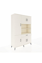 Hyperion Dolap 10 Raflı Tek Çekmeceli 6 Kapaklı 132x44x195 Aytaşı-Aytaşı/Aytaşı