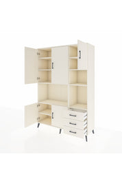 Hyperion Dolap 9 Raflı 3 Çekmeceli 5 Kapaklı 132x44x195 Aytaşı-Aytaşı/Aytaşı