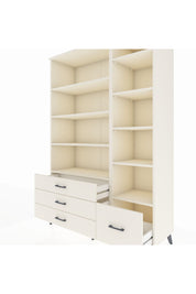 Hyperion Dolap 9 Raflı 4 Çekmeceli  132x44x195 Aytaşı-Aytaşı/Aytaşı