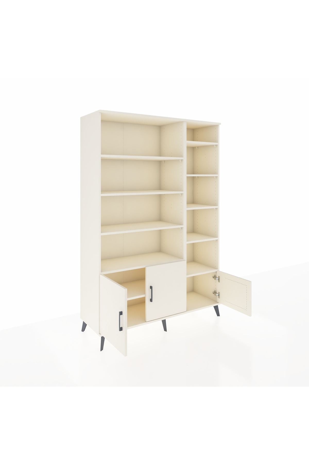 Hyperion Dolap 10 Raflı 3 Kapaklı 132x44x195 Aytaşı-Aytaşı/Aytaşı