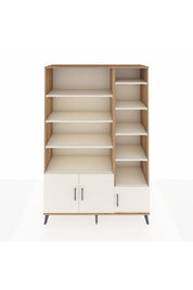 Hyperion Dolap 10 Raflı 3 Kapaklı 132x44x195 Çam-Aytaşı/Aytaşı