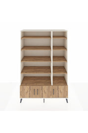 Hyperion Dolap 10 Raflı 3 Kapaklı 132x44x195 Aytaşı-Çam/Çam