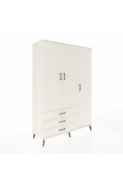 Hyperion Dolap 6 Raflı 3 Çekmeceli Tek Askılı 132x44x195 Aytaşı-Aytaşı/Aytaşı