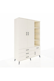 Hyperion Dolap 5 Raflı 4 Çekmeceli Tek Askılı 132x44x195 Aytaşı-Aytaşı/Aytaşı