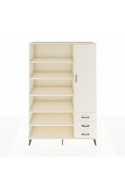 Hyperion Dolap 9 Raflı 3 Çekmeceli Tek Kapaklı  132x44x195 Aytaşı-Aytaşı/Aytaşı