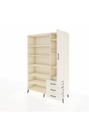 Hyperion Dolap 9 Raflı 3 Çekmeceli Tek Kapaklı  132x44x195 Aytaşı-Aytaşı/Aytaşı