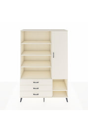 Hyperion Dolap 9 Raflı 3 Çekmeceli Tek Kapaklı  132x44x195 Aytaşı-Aytaşı/Aytaşı