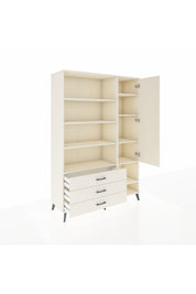 Hyperion Dolap 9 Raflı 3 Çekmeceli Tek Kapaklı  132x44x195 Aytaşı-Aytaşı/Aytaşı