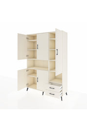 Hyperion Dolap 10 Raflı 2 Çekmeceli 5 Kapaklı 132x44x195 Aytaşı-Aytaşı/Aytaşı